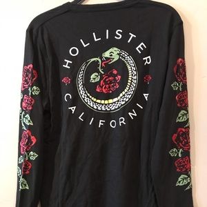 Hollister long sleeve graphic T-Shirt